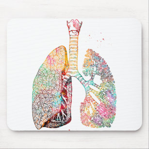 Lungs Art Mouse Mat