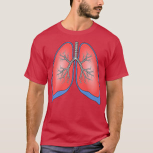Lungs Healthy Funny  T-Shirt