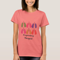 Lungs Multi Coloured--Respiratory Therapist Design