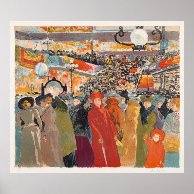 Lunois' The Fancy Goods Store Poster (Front)