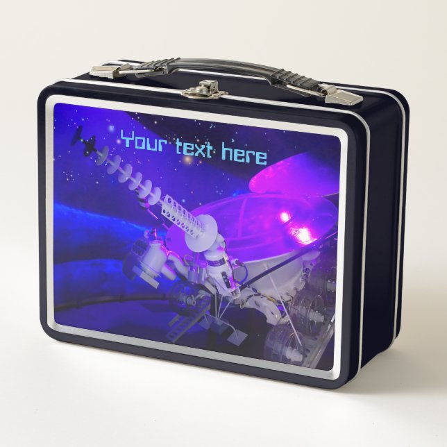 Lunokhod Metal Lunch Box (Front)