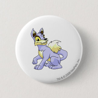 Lupe Blue 6 Cm Round Badge