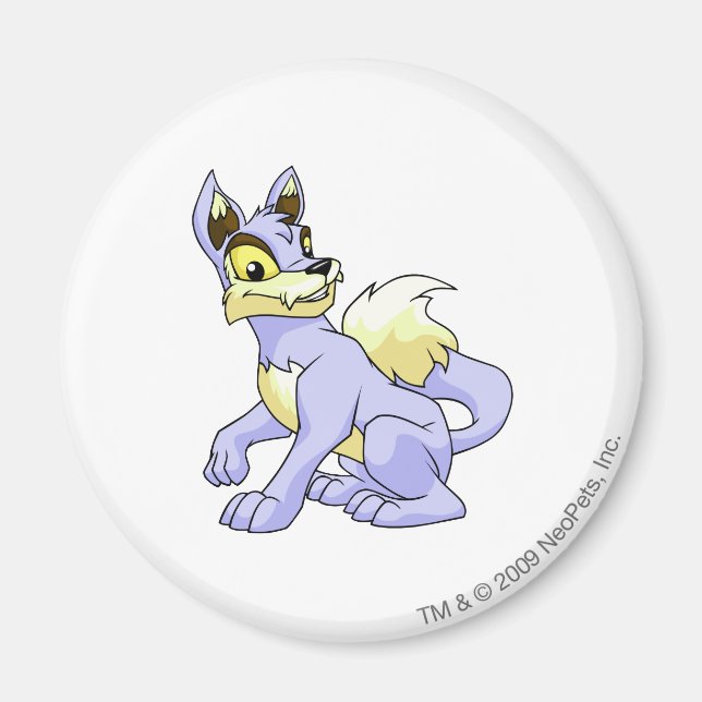 Lupe Blue Magnet (Front)