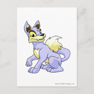 Lupe Blue Postcard