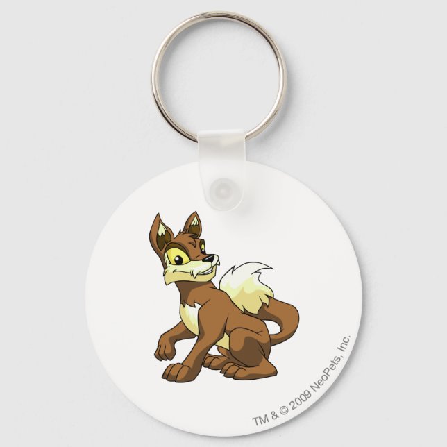 Lupe Brown Key Ring (Front)