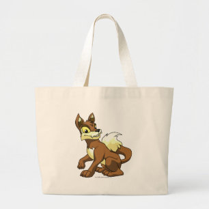 Lupe Brown Large Tote Bag