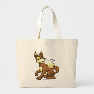 Lupe Brown Large Tote Bag