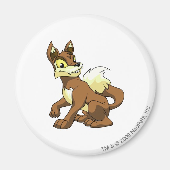 Lupe Brown Magnet (Front)