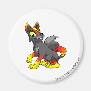Lupe Fire Magnet