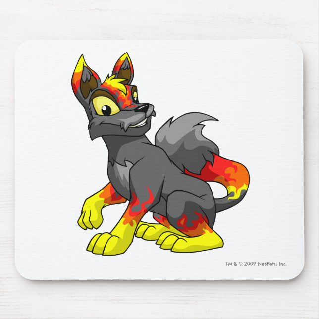 Lupe Fire Mouse Mat (Front)