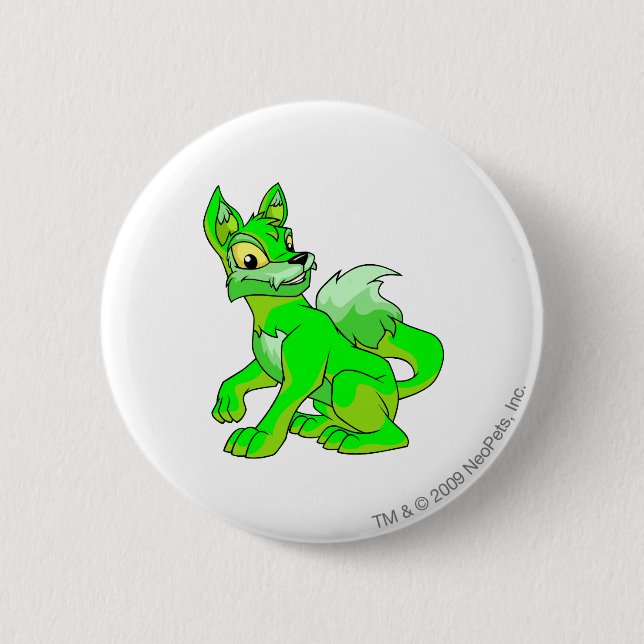 Lupe Glowing 6 Cm Round Badge (Front)