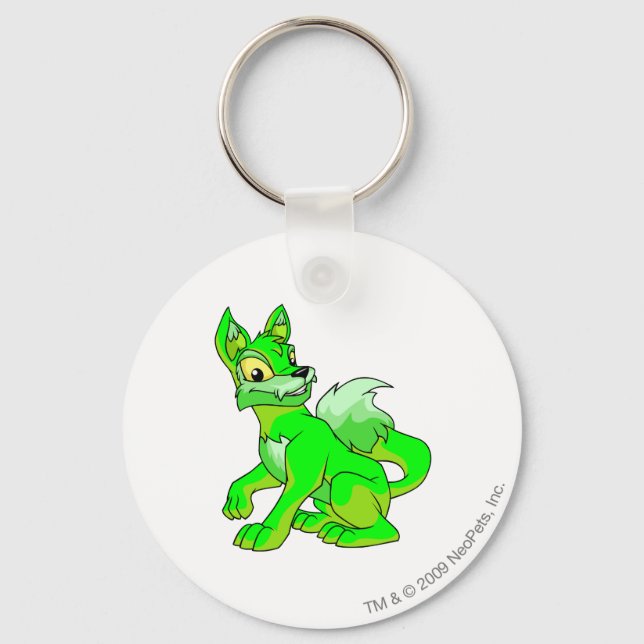 Lupe Glowing Key Ring (Front)