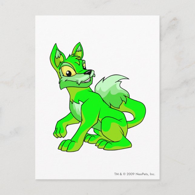Lupe Glowing Postcard (Front)