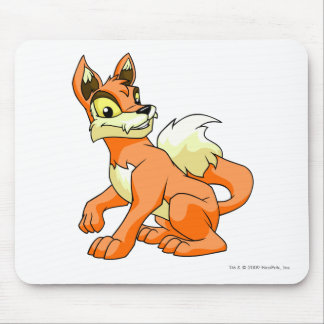 Lupe Orange Mouse Mat