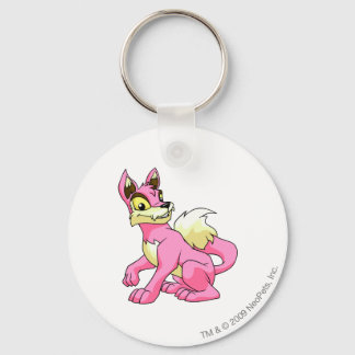 Lupe Pink Key Ring