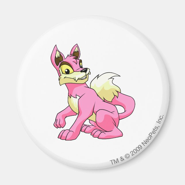 Lupe Pink Magnet (Front)