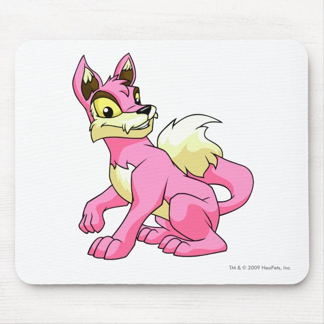 Lupe Pink Mouse Mat (Front)