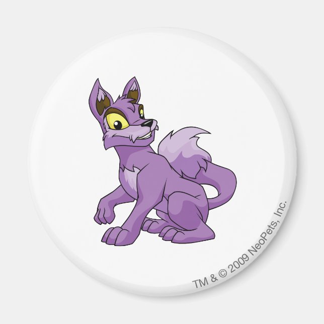 Lupe Purple Magnet (Front)