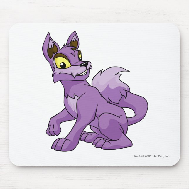 Lupe Purple Mouse Mat (Front)