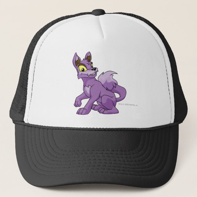 Lupe Purple Trucker Hat (Front)