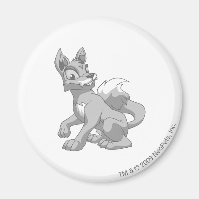 Lupe Silver Magnet (Front)