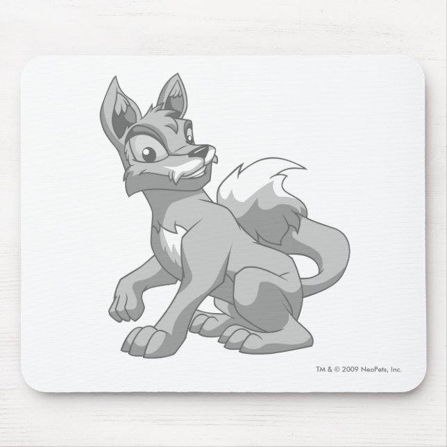 Lupe Silver Mouse Mat (Front)