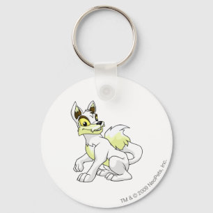 Lupe White Key Ring
