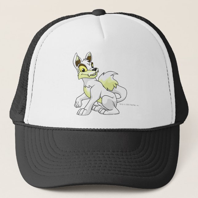 Lupe White Trucker Hat (Front)