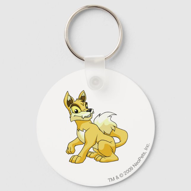 Lupe Yellow Key Ring (Front)