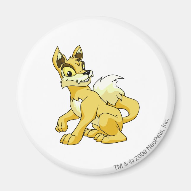 Lupe Yellow Magnet (Front)