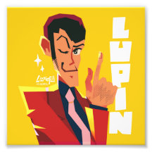Lupin III the third small art print