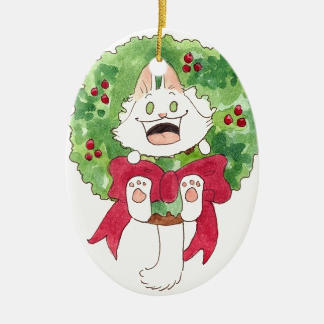 Lupin Wreath ornament (Front)