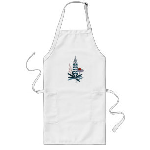 Lupine and Ladybug Apron