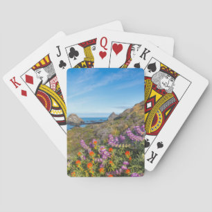 Lupine And Paintbrush Wildflowers Playing Cards