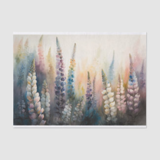 Lupins 2 tissue paper