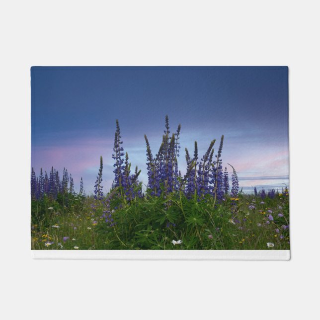 Lupins   doormat (Front)
