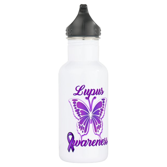Lupus Awareness 532 Ml Water Bottle (Right)