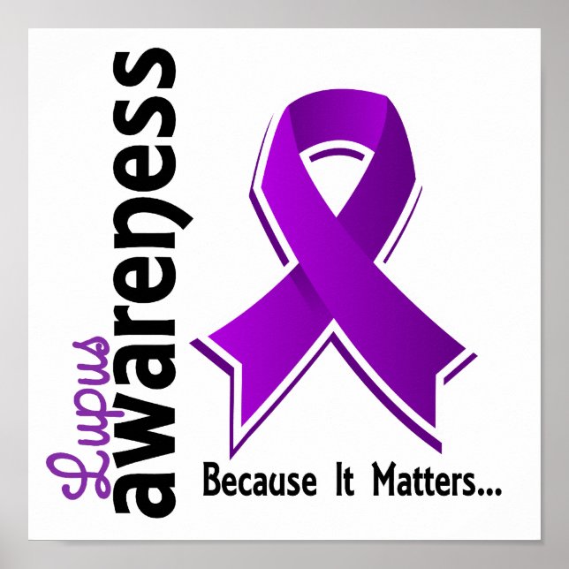 Lupus Awareness 5 Poster (Front)