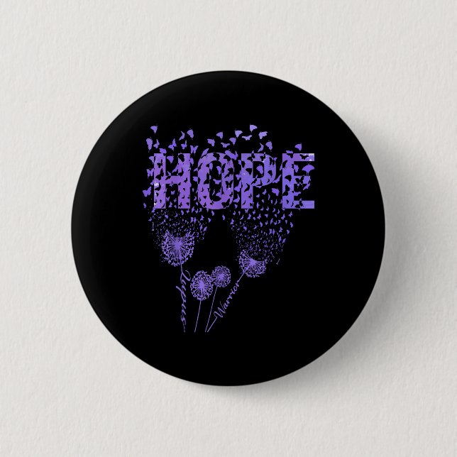 Lupus Awareness  6 Cm Round Badge (Front)