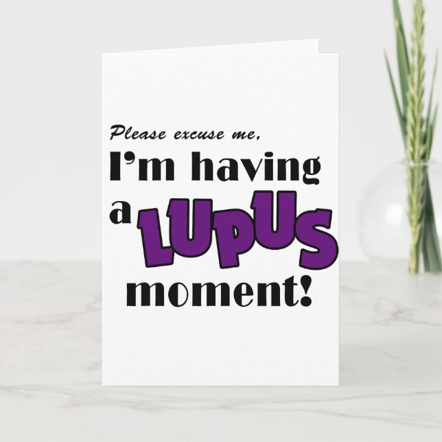 Lupus Awareness Card (Front)