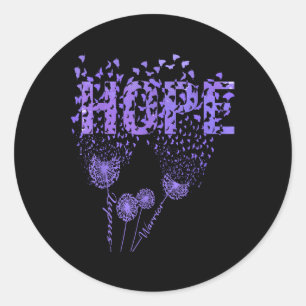 Lupus Awareness Classic Round Sticker