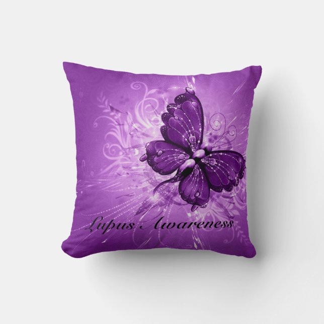 Lupus Awareness Cushion (Front)