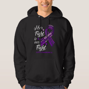 Lupus Awareness Her Fight Is Our Fight Hoodie