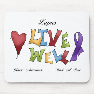 Lupus Awareness Mouse Mat