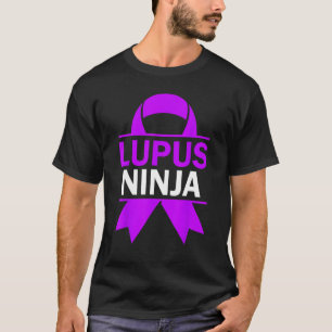 Lupus Awareness Purple Ribbon Lupus Warrior 1 T-Shirt