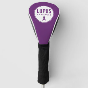 Lupus Awareness Ribbon Purple Golf Head Cover