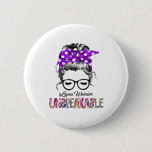 Lupus Awareness Ribbon Support Gifts 6 Cm Round Badge