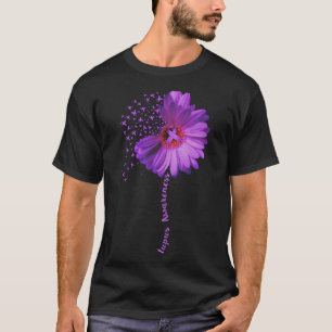 Lupus Awareness  Sunflower Ribbon T-Shirt