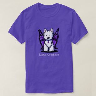 Lupus Awareness Westie T-Shirt