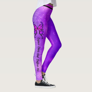 Lupus Does Not Define Me Text Women's Leggings